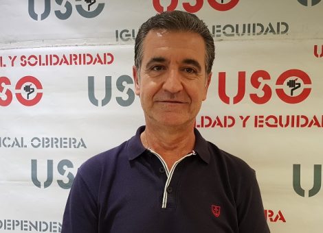 Jesús Postigo, coordinador general del sindicato USO-Andalucía, analiza los datos del paro de 2019