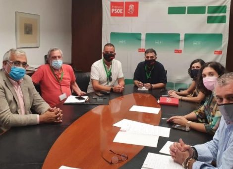FI-USO aborda con el PSOE la situación del sector aeronáutico. Sindicato USO-Andalucía