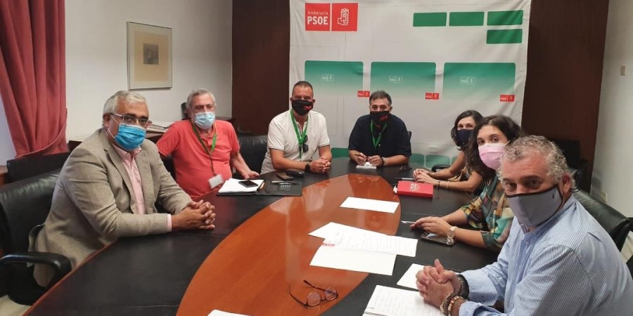 FI-USO aborda con el PSOE la situación del sector aeronáutico. Sindicato USO-Andalucía