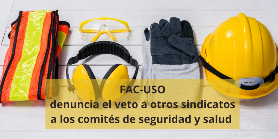 USO denuncia que la Junta obstaculiza los comités de seguridad y salud. Sindicato USO-Andalucía