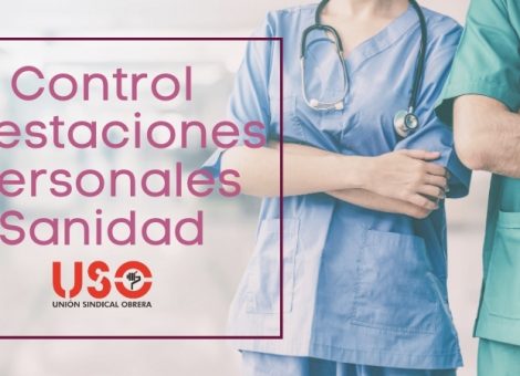 USO-Andalucía exige el control de las prestaciones personales en Sanidad