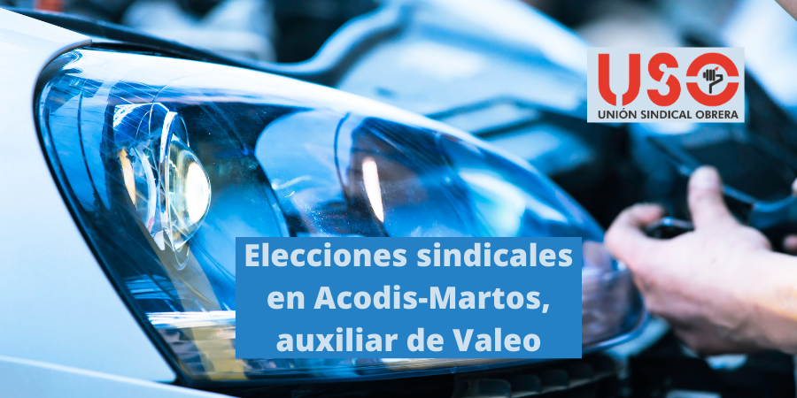 FI-USO entra con 3 delegados en las elecciones sindicales en Acodis, auxiliar de Valeo en Martos