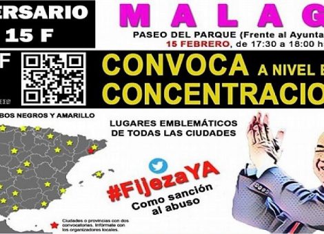 FAC-USO Andalucía llama a participar en las concentraciones del 15 de febrero