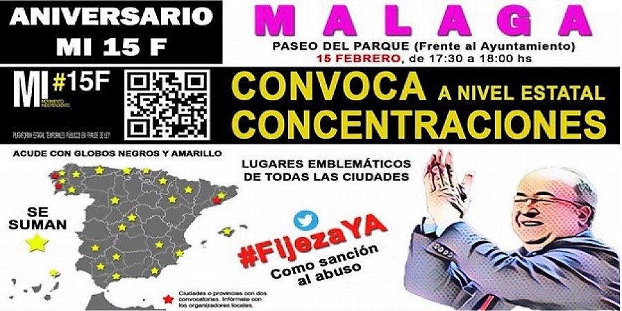 FAC-USO Andalucía llama a participar en las concentraciones del 15 de febrero