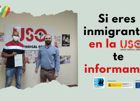 Programa de Asesoramiento y Empleo para personas inmigrantes 2021 de USO-Andalucía