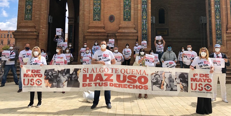 1 de Mayo en Sevilla y Cádiz: Haz USO de tus derechos