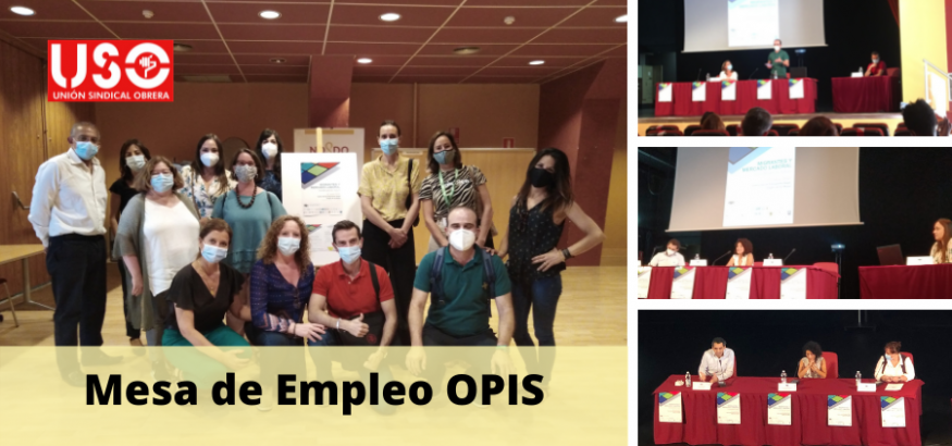 USO, en la Mesa de Empleo OPIS: III Encuentro con Empresas