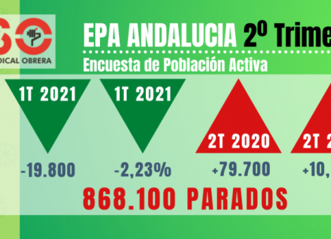 Andalucía lidera la creación de empleo con casi 80.000 parados más