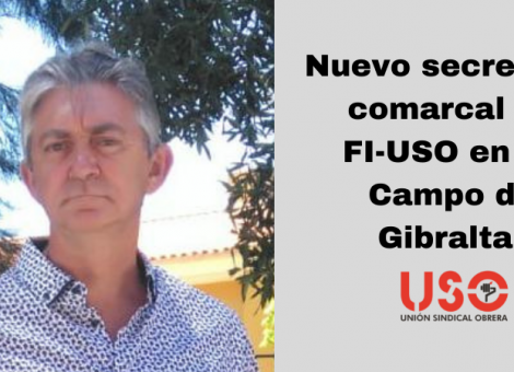 Francisco Gálvez, nuevo secretario comarcal de FI-USO en Campo de Gibraltar