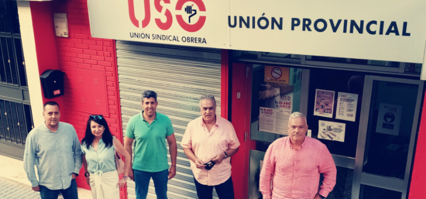El secretario general de FTSP-USO, en las jornadas de trabajo de la Ejecutiva de Andalucía