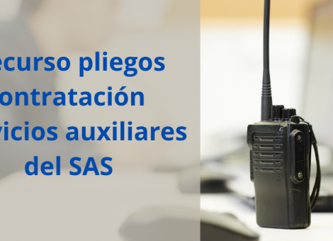 USO presenta recurso a los pliegos de servicios auxiliares del SAS