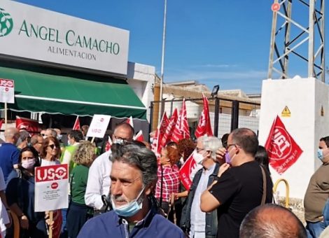 Sindicato USO-Andalucía. Huelga en Ángel Camacho Alimentación por el traslado de la producción