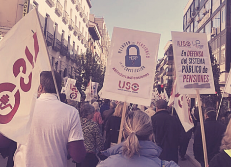 Sindicato USO-Andalucía. El Defensor del Pueblo insta al Parlamento a abordar el blindaje de las pensiones