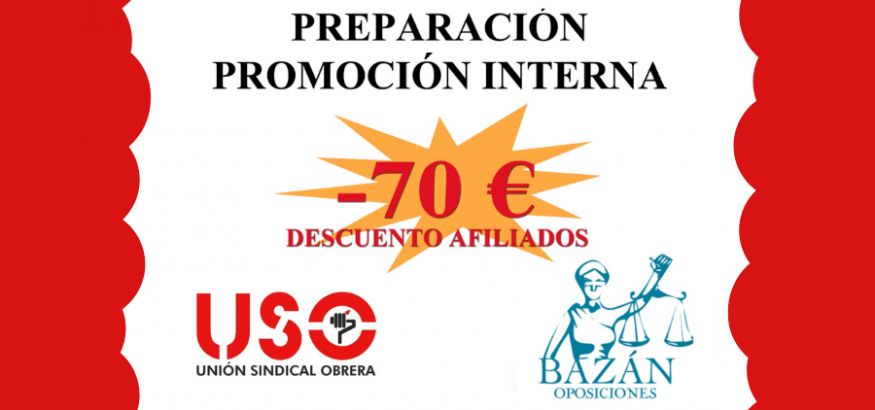 Promoción para oposiciones con Academia Bazán y USO-Andalucía