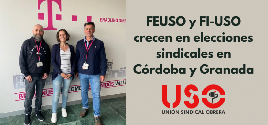 4 nuevos delegados en elecciones sindicales de Industria y Enseñanza en Córdoba y Granada