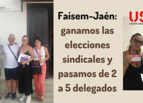 USO arrasa en las elecciones sindicales de Faisem-Jaén