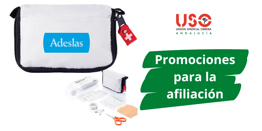 Promoción Adeslas para afiliados de USO-Andalucía