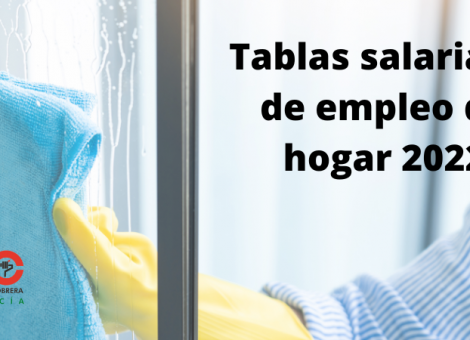 Tablas salariales y condiciones laborales para Empleo de Hogar 2022 en Sevilla