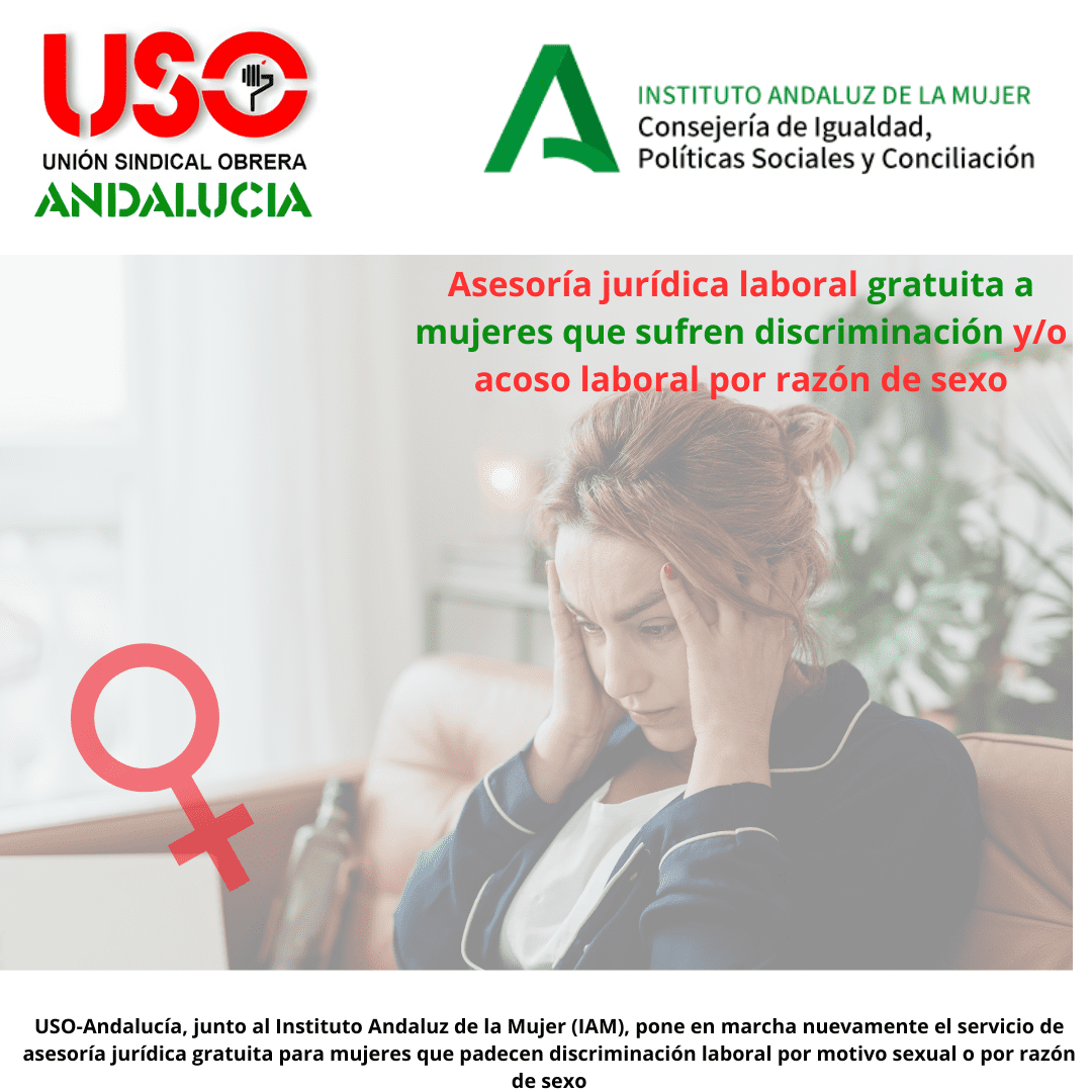 USO Andalucía y el Instituto Andaluz de la Mujer impulsan de nuevo el ...